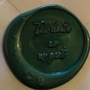 “Till Death Do Us Part” Wedding Wax Seal